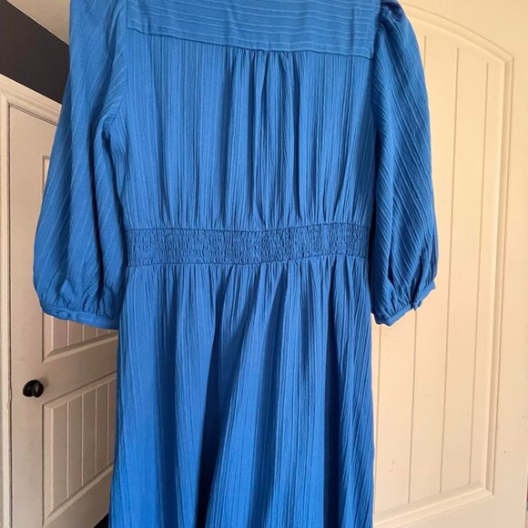 FRNCH BLUE DRESS - Picture 4 of 5